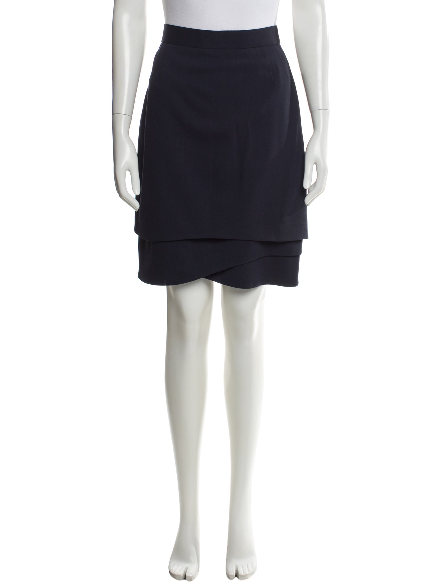 Escada Wool Knee-Length Skirt