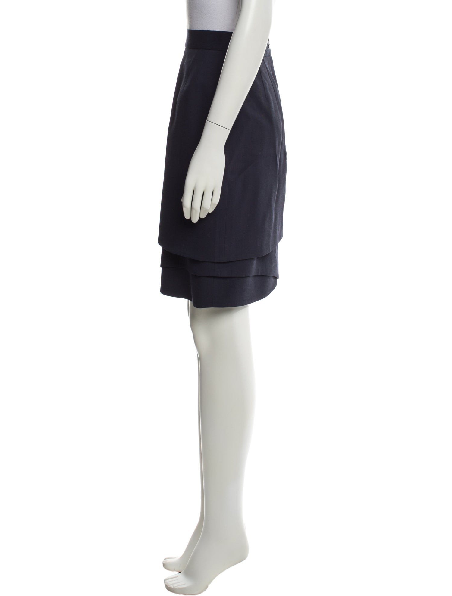 Escada Wool Knee-Length Skirt