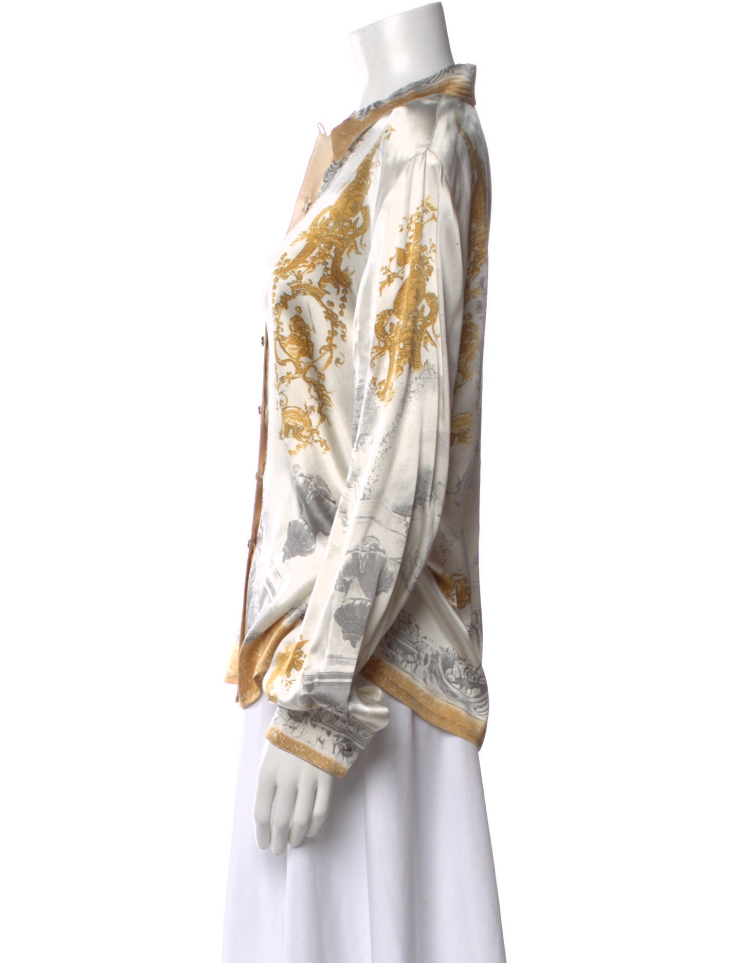 Escada Silk Patterned Blouse