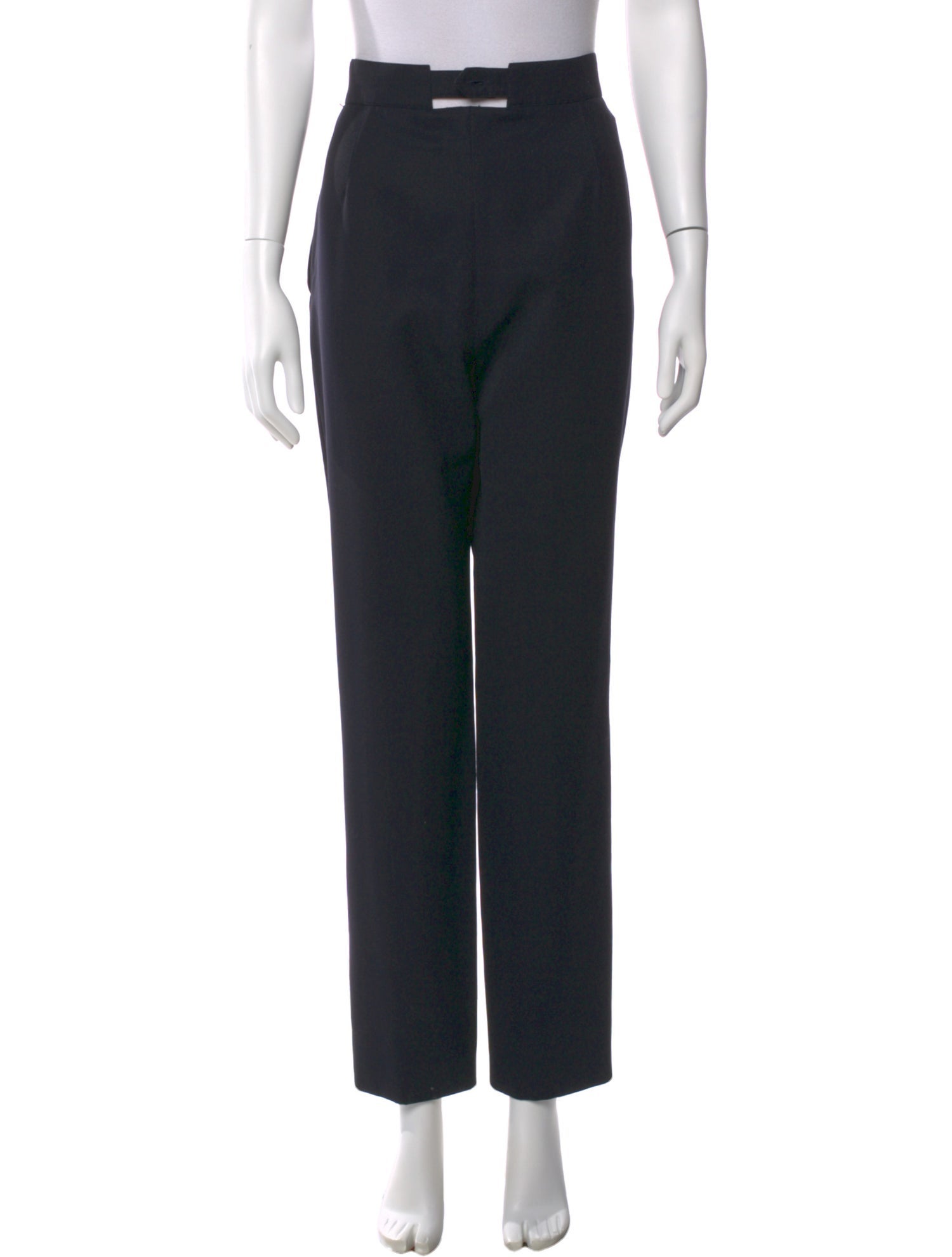 Escada Wool Straight Leg Pants