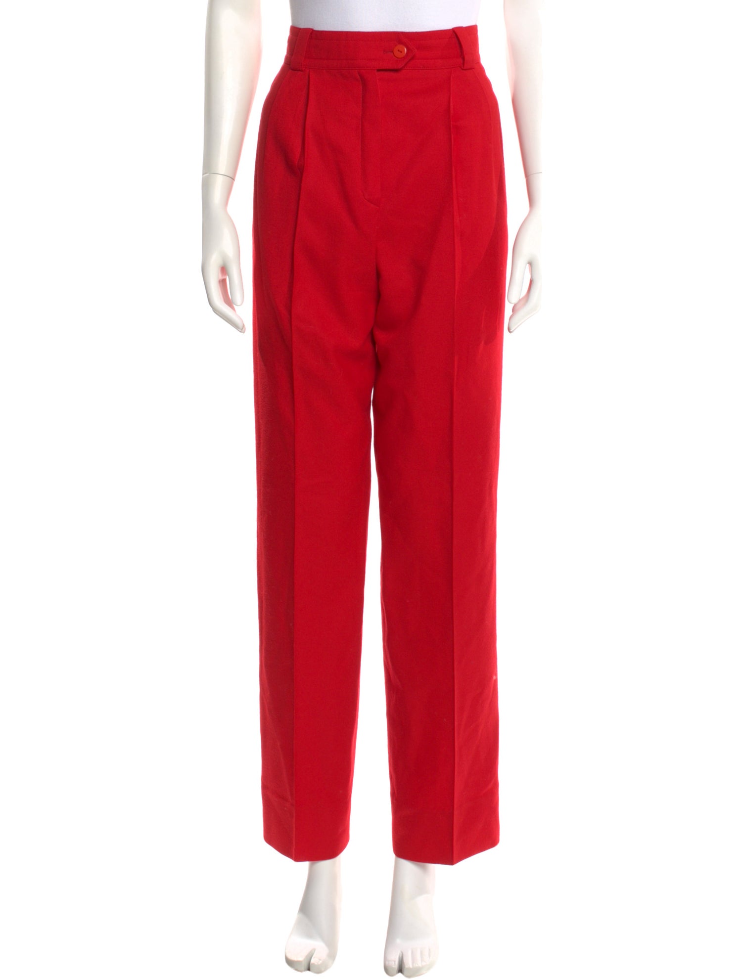 Escada Wool Straight Leg Pants