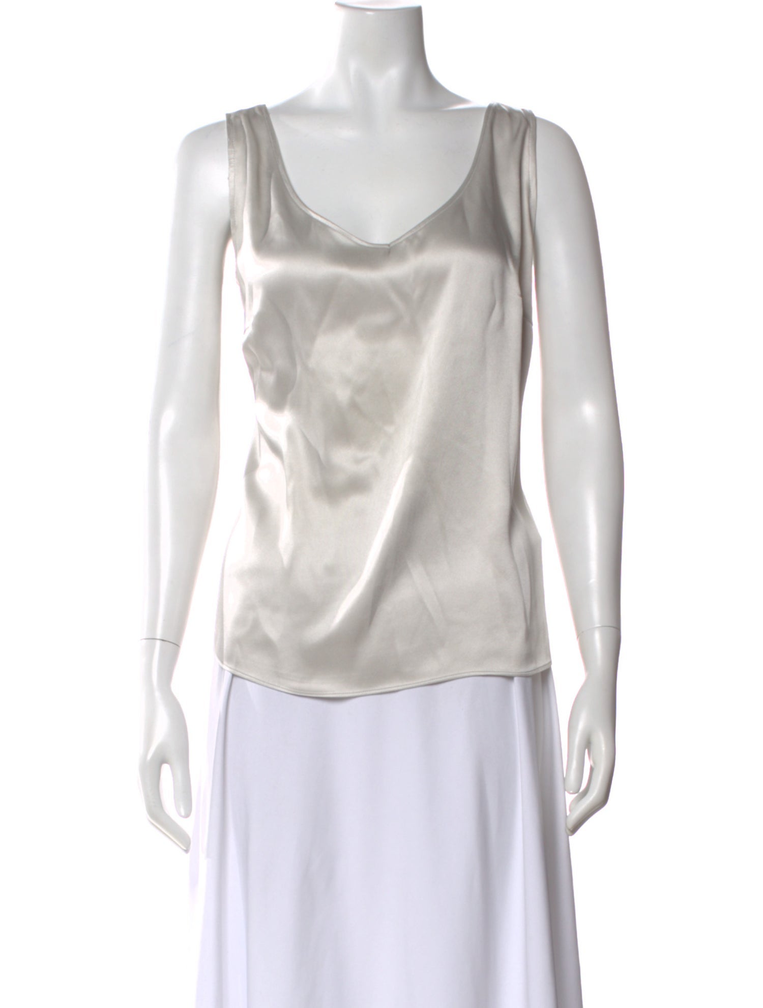 Escada Silk V-Neck Top