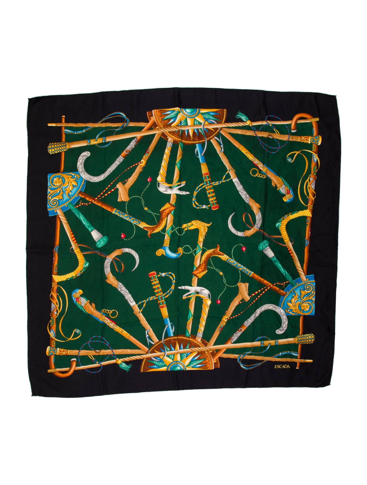 Escada Silk Printed Scarf