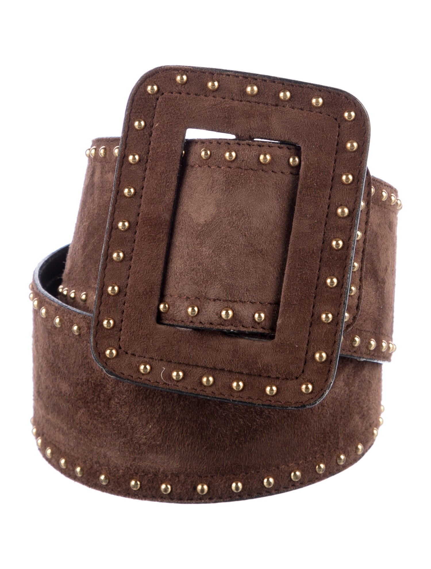 Escada Wide Suede Waist Belt