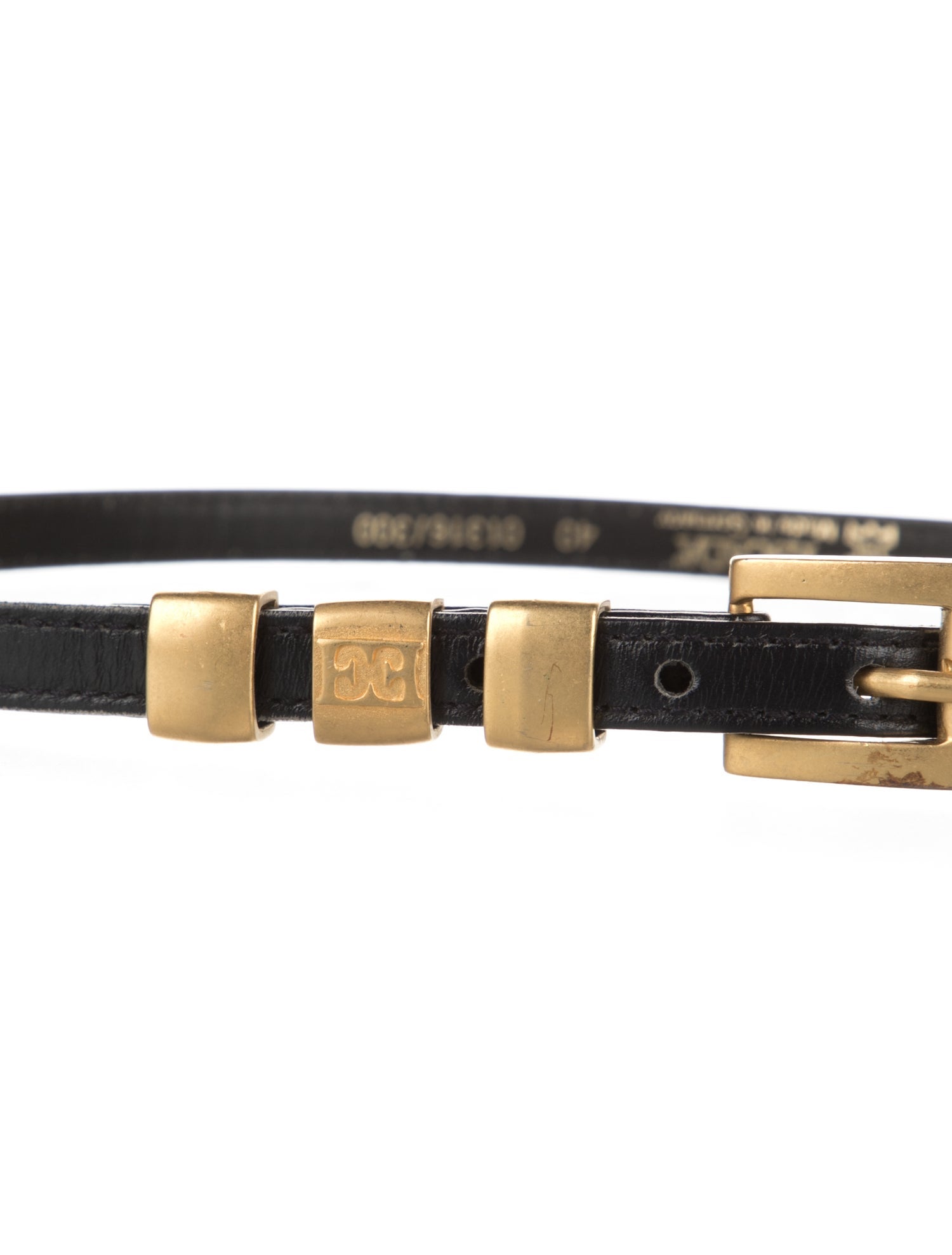 Escada Vintage Skinny Belt