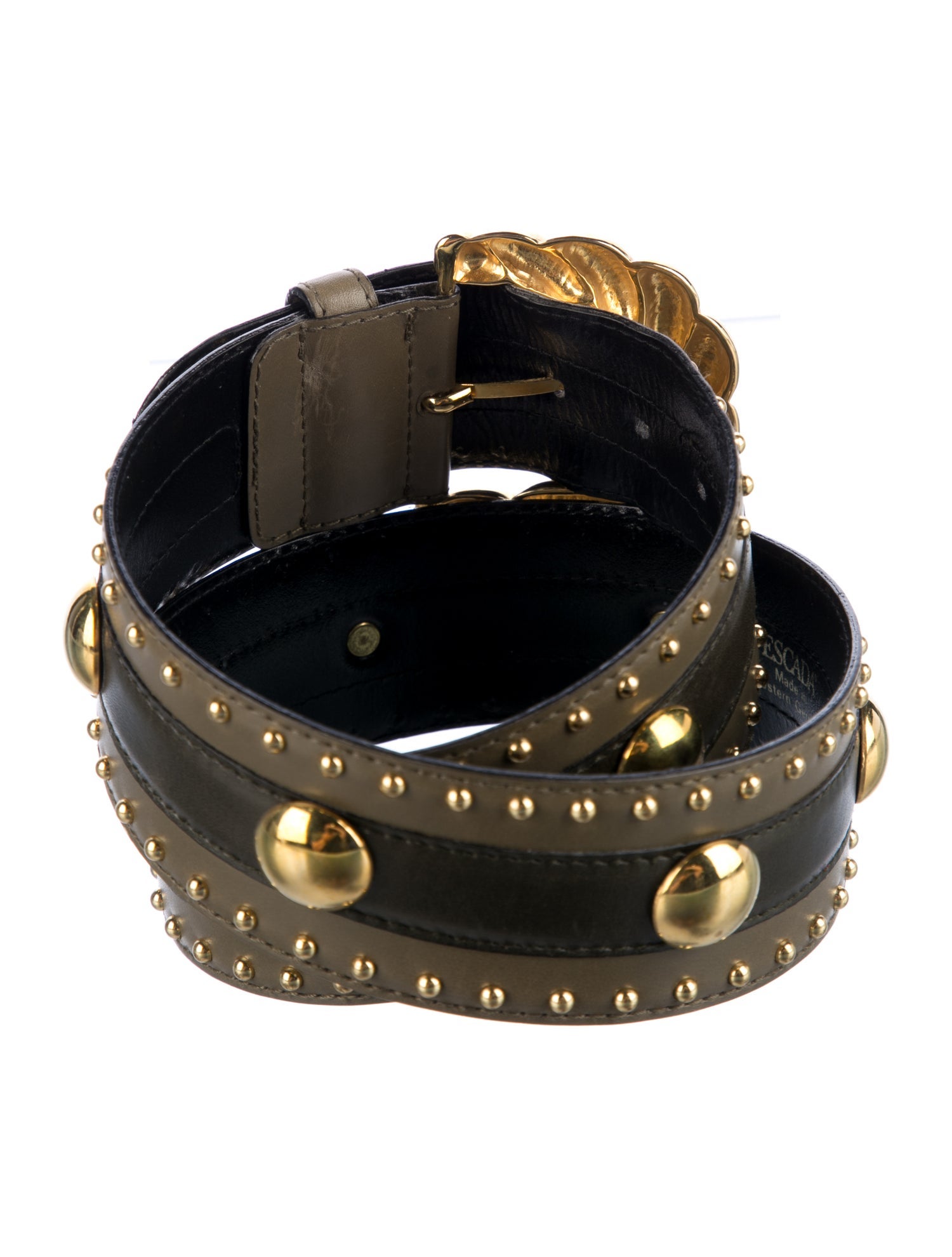 Escada Vintage Leather Belt