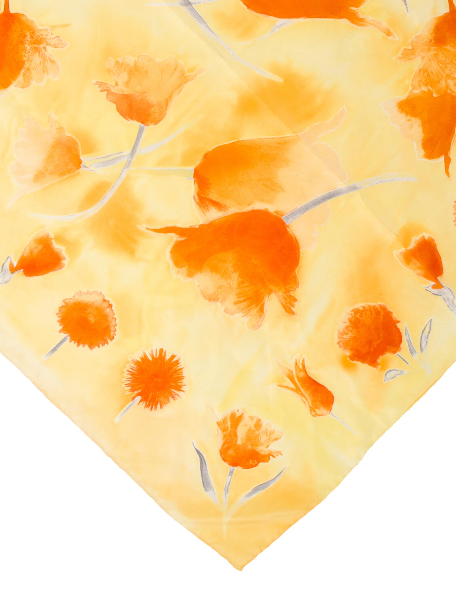 Escada Floral Print Scarf