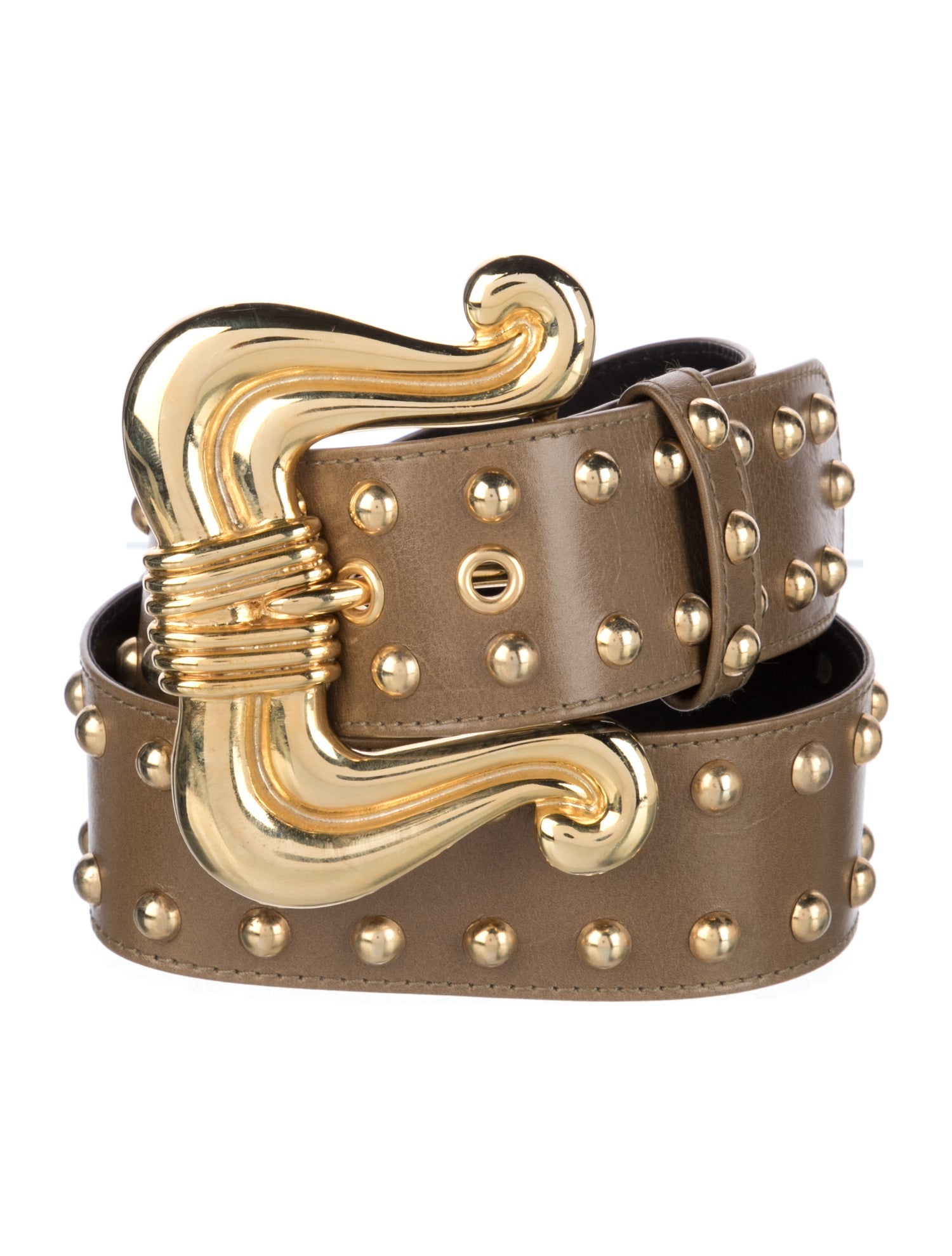 Escada Wide Leather Belt