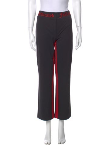 Pre-owned Escada Wide Leg Pants In Gray