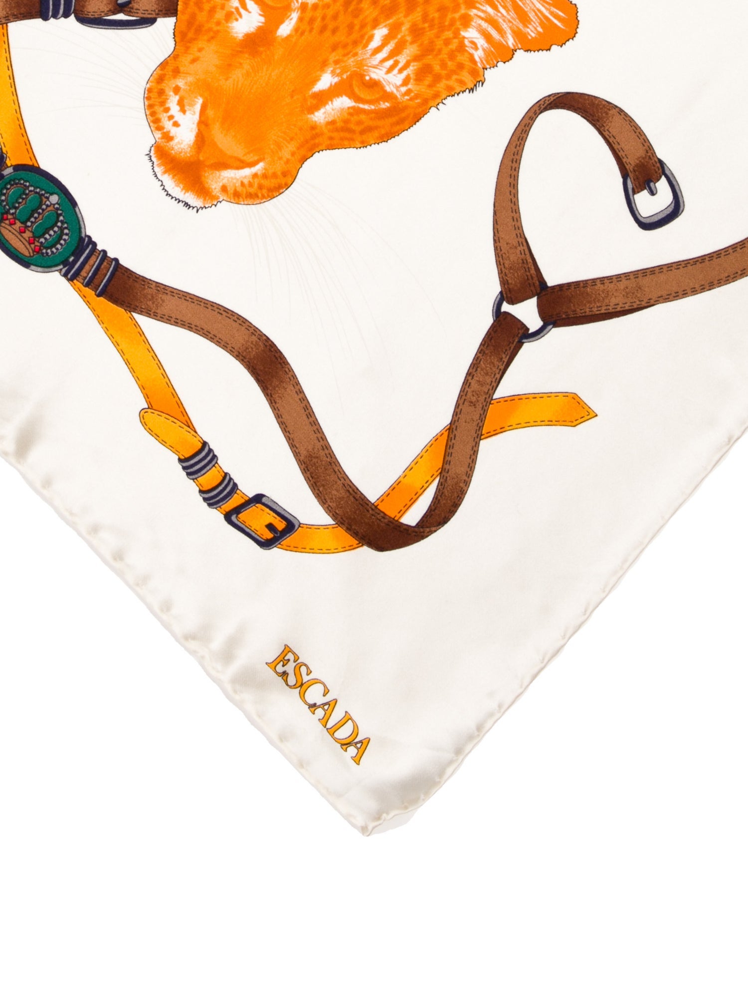 Escada Silk Printed Scarf