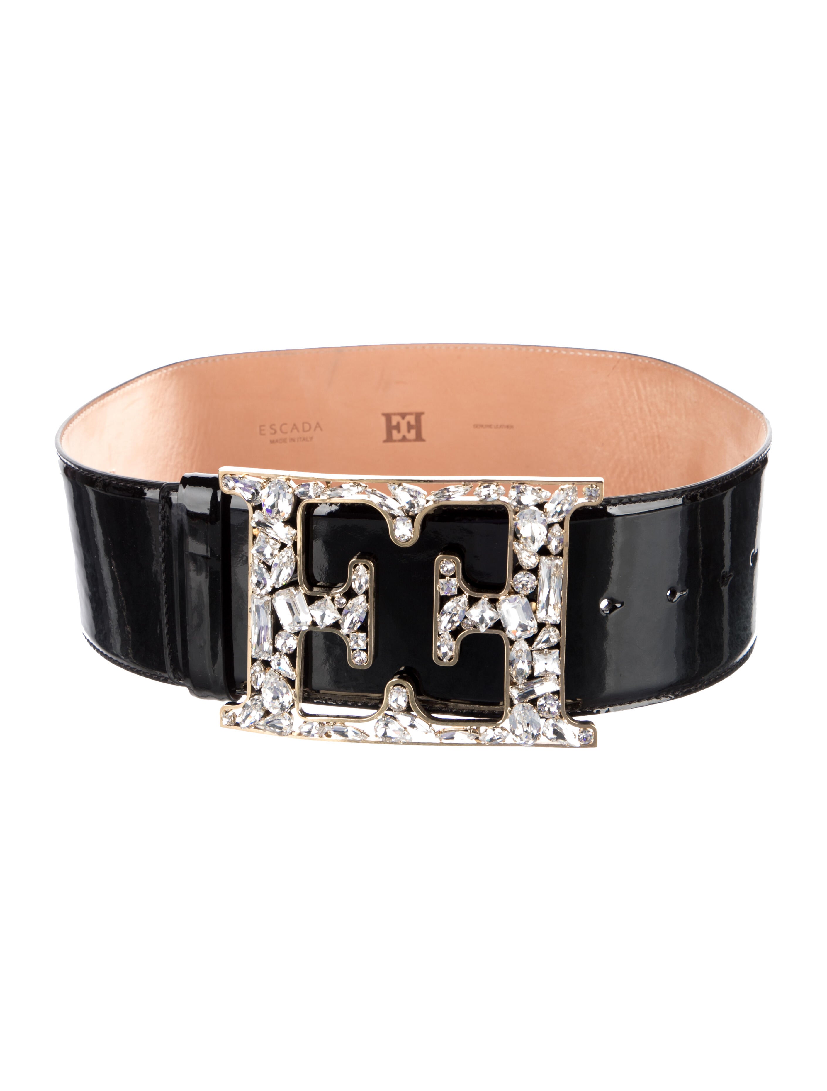 Escada Wide Panther Waist Belt