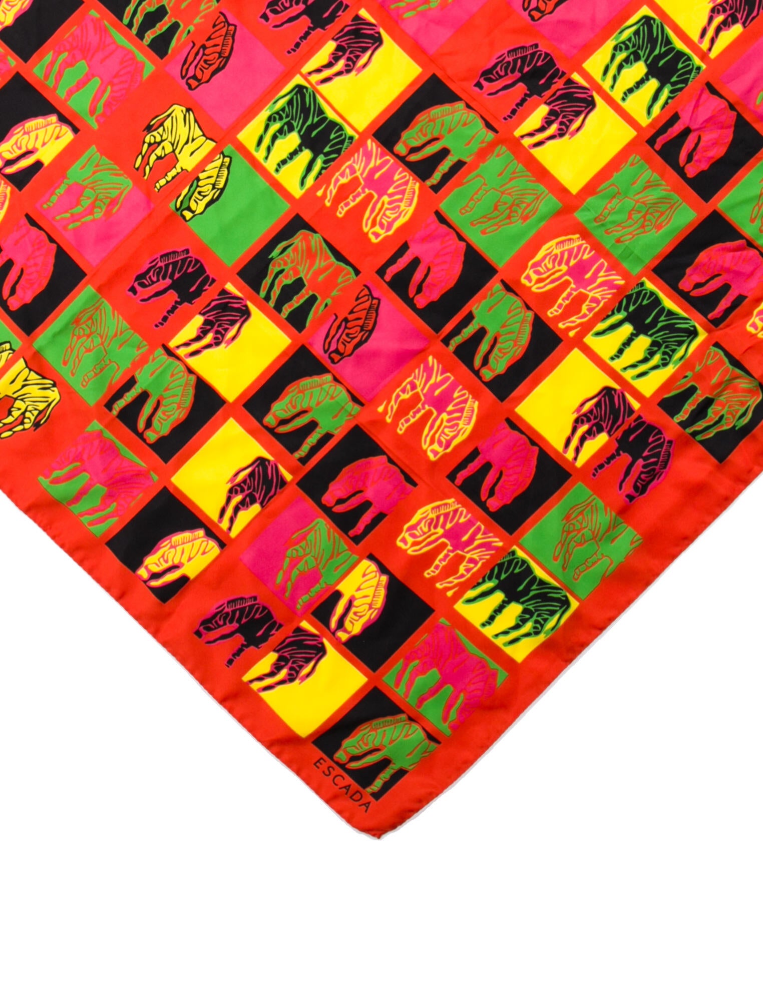 Escada Silk Printed Scarf