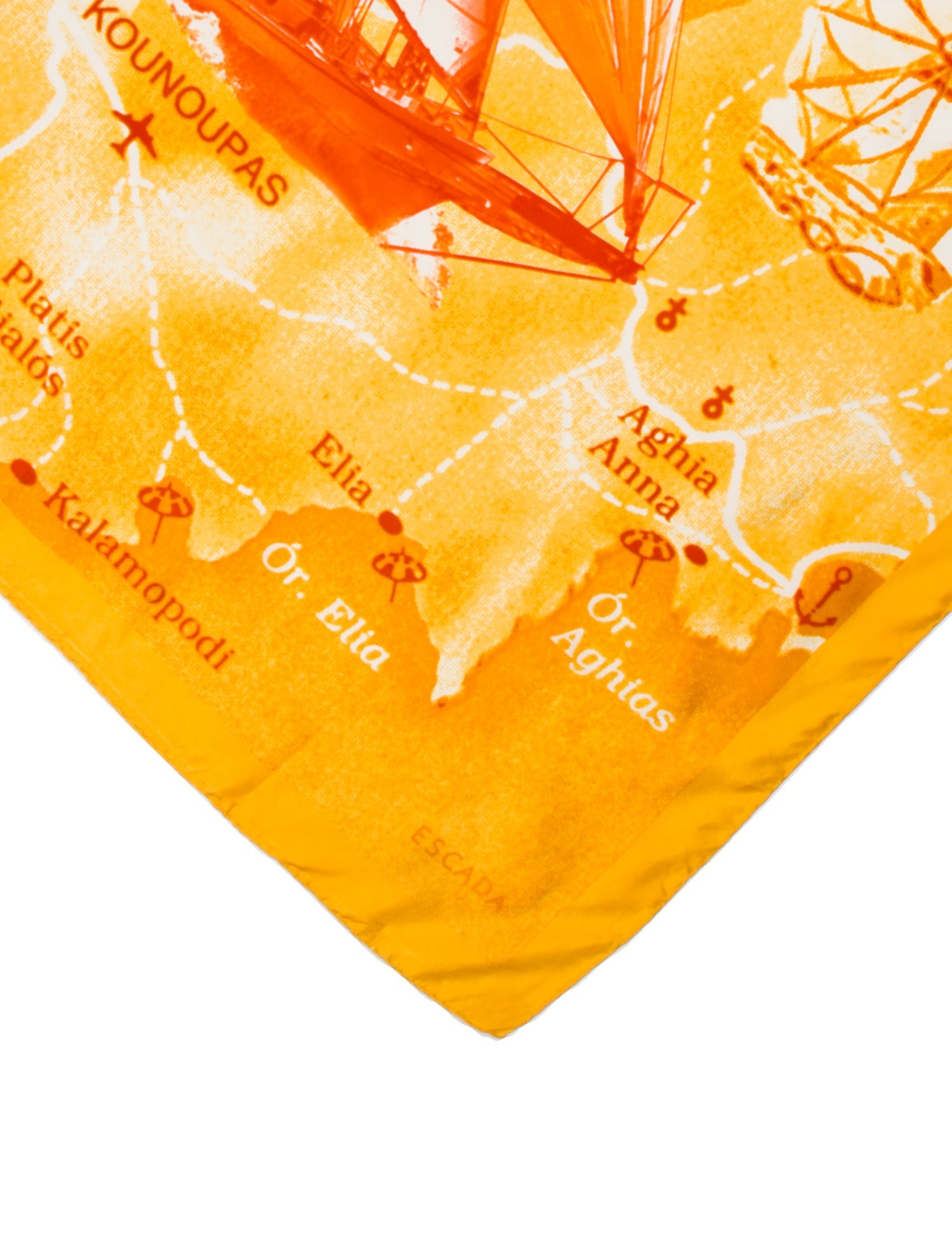 Escada Silk Printed Scarf