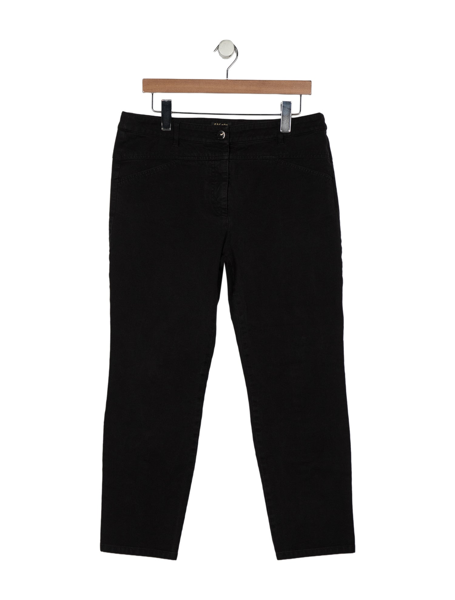 Escada Mid-Rise Straight Leg Jeans