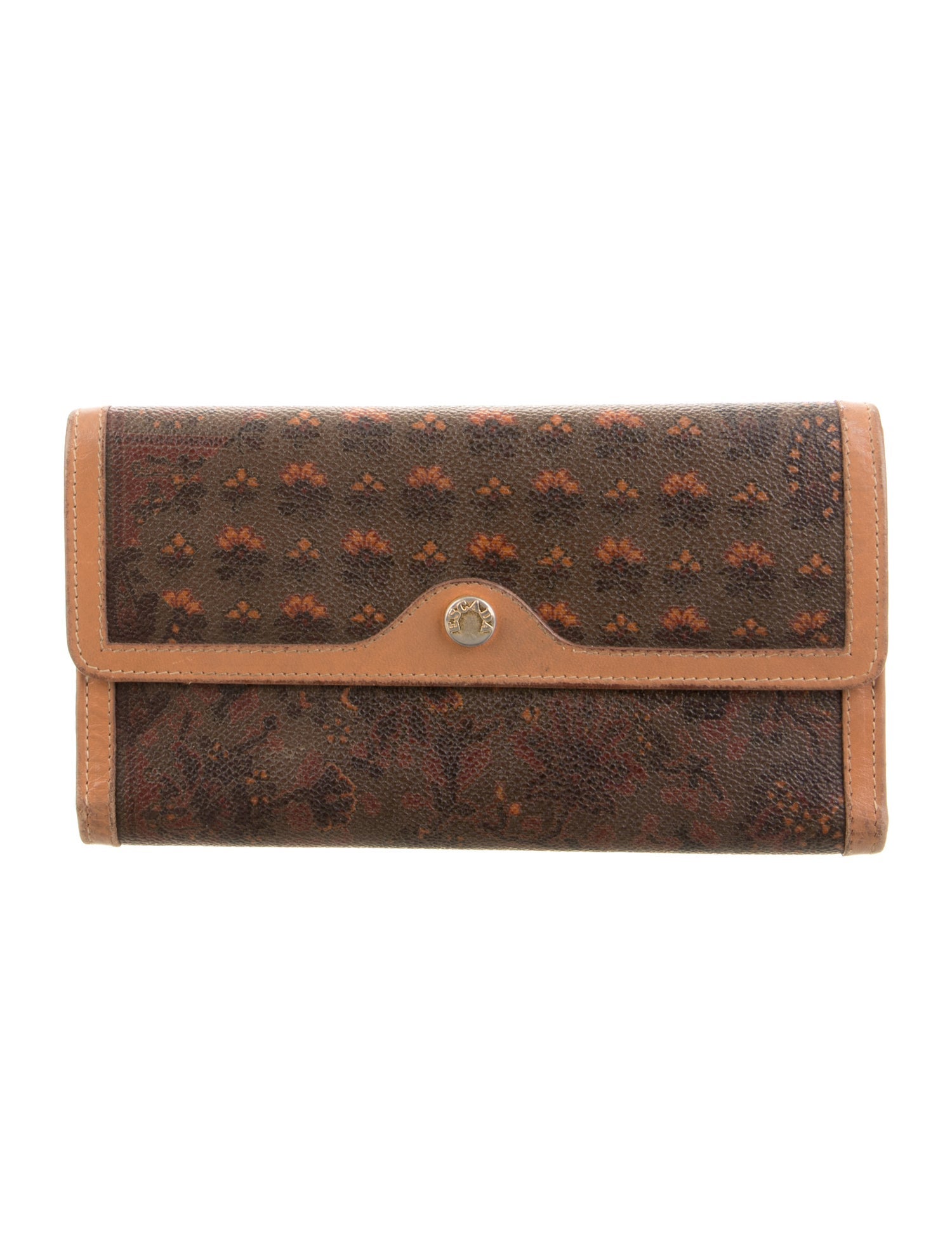Escada Printed Trifold Wallet