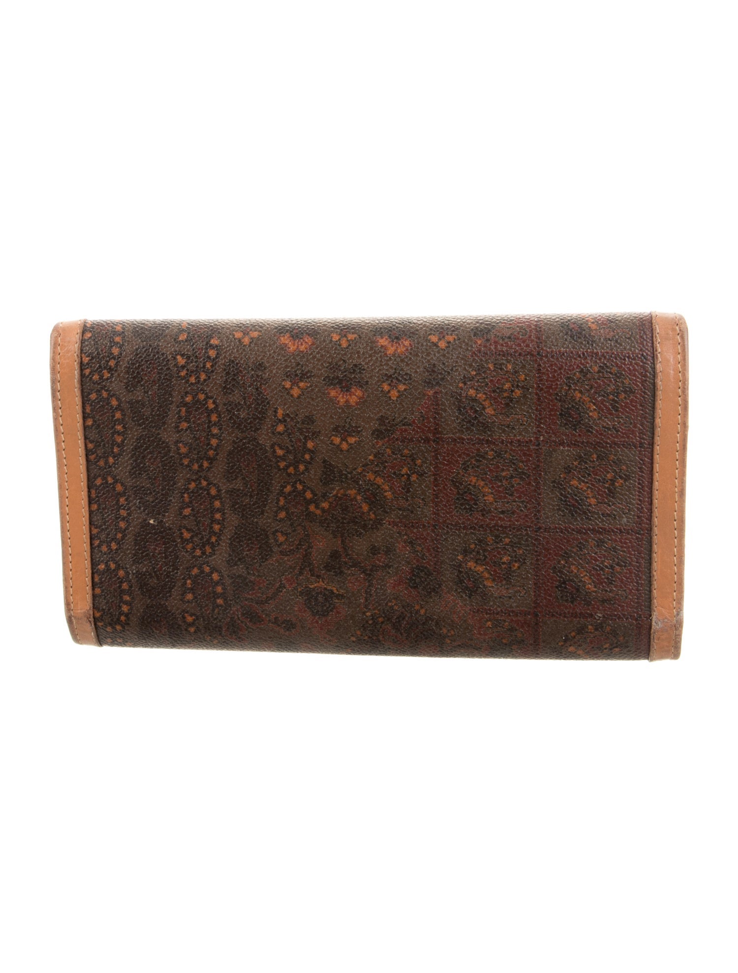 Escada Printed Trifold Wallet