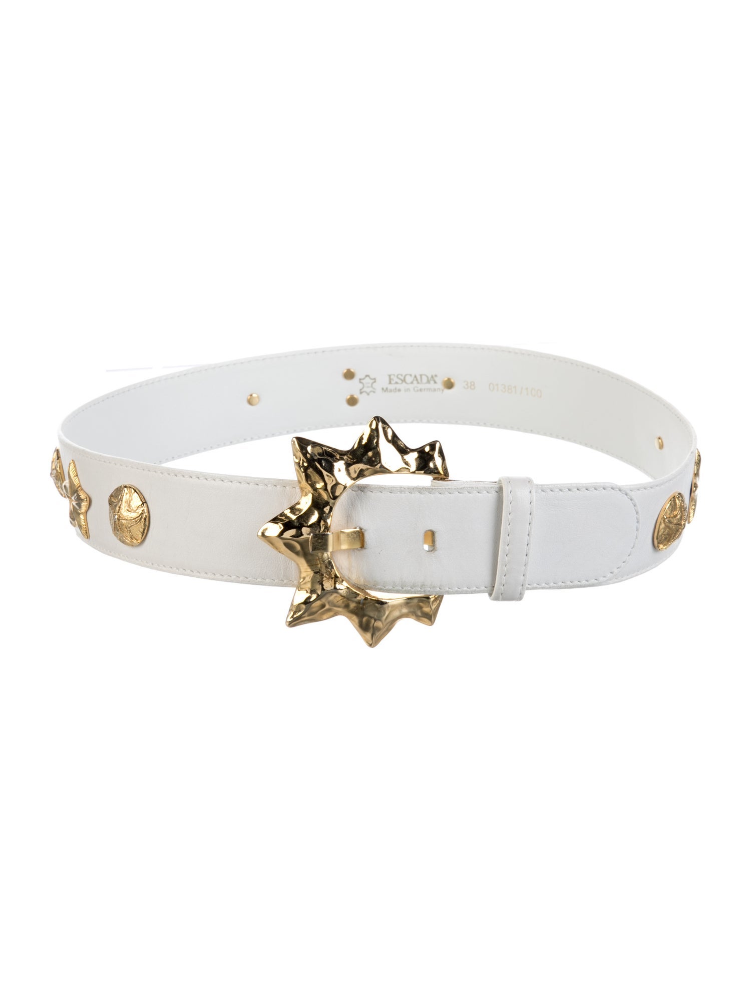 Escada Vintage Leather Waist Belt