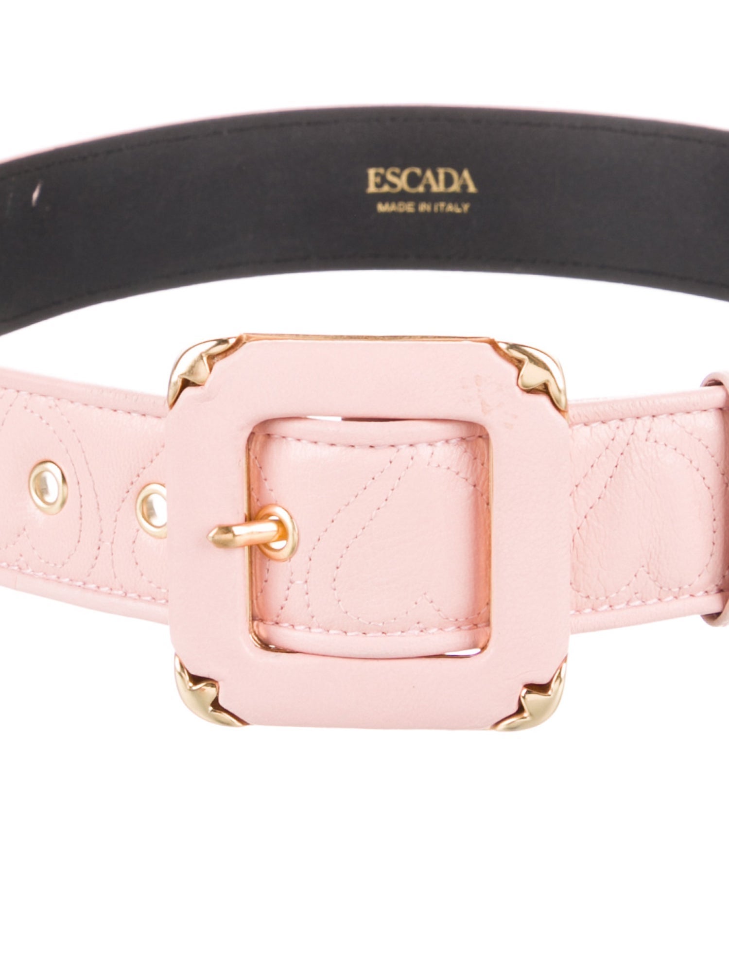 Escada Vintage Leather Belt
