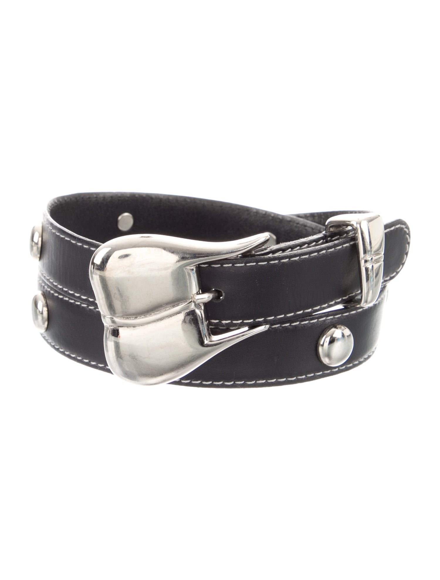 Escada Skinny Leather Belt