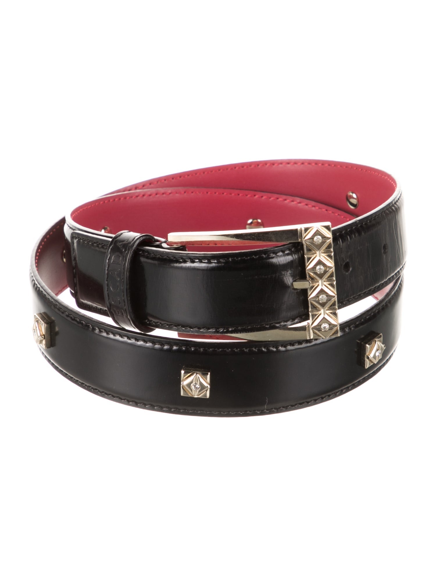 Escada Reversible Quentin 32mm Belt Leather Belt