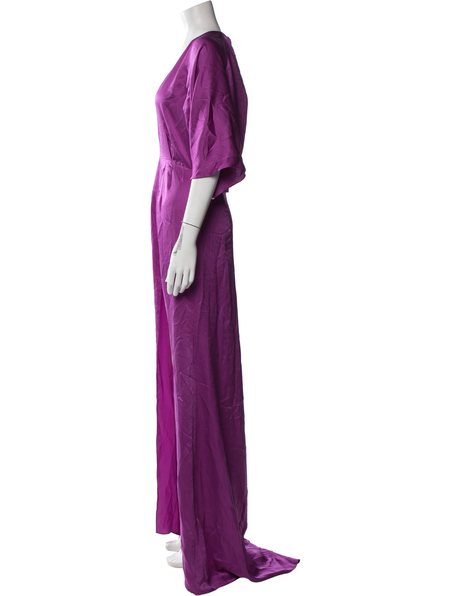 escada purple dress $1.6K New ESCADA sheath floral print purple dress 40 8 10 ML