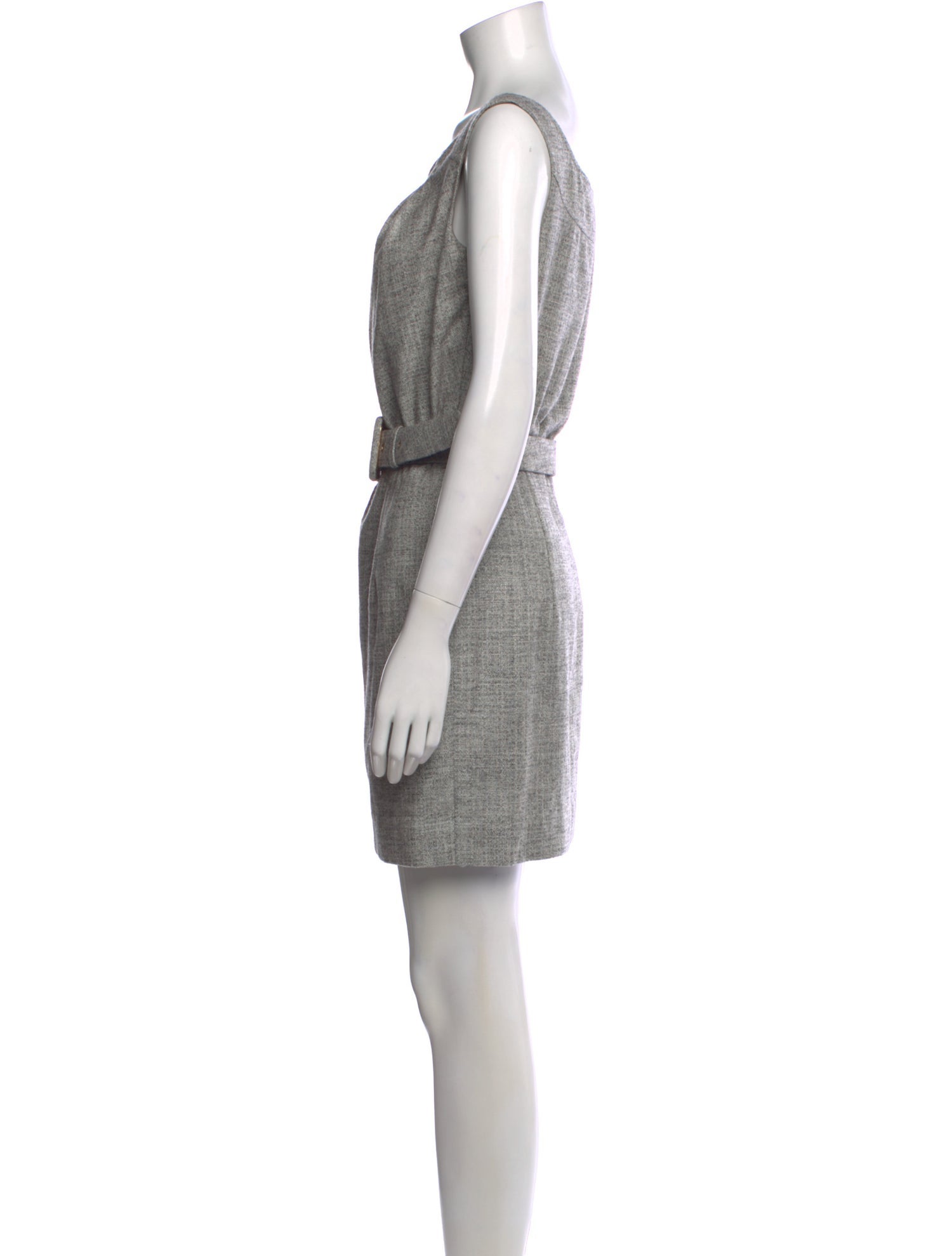 Escada Scoop Neck Mini Dress
