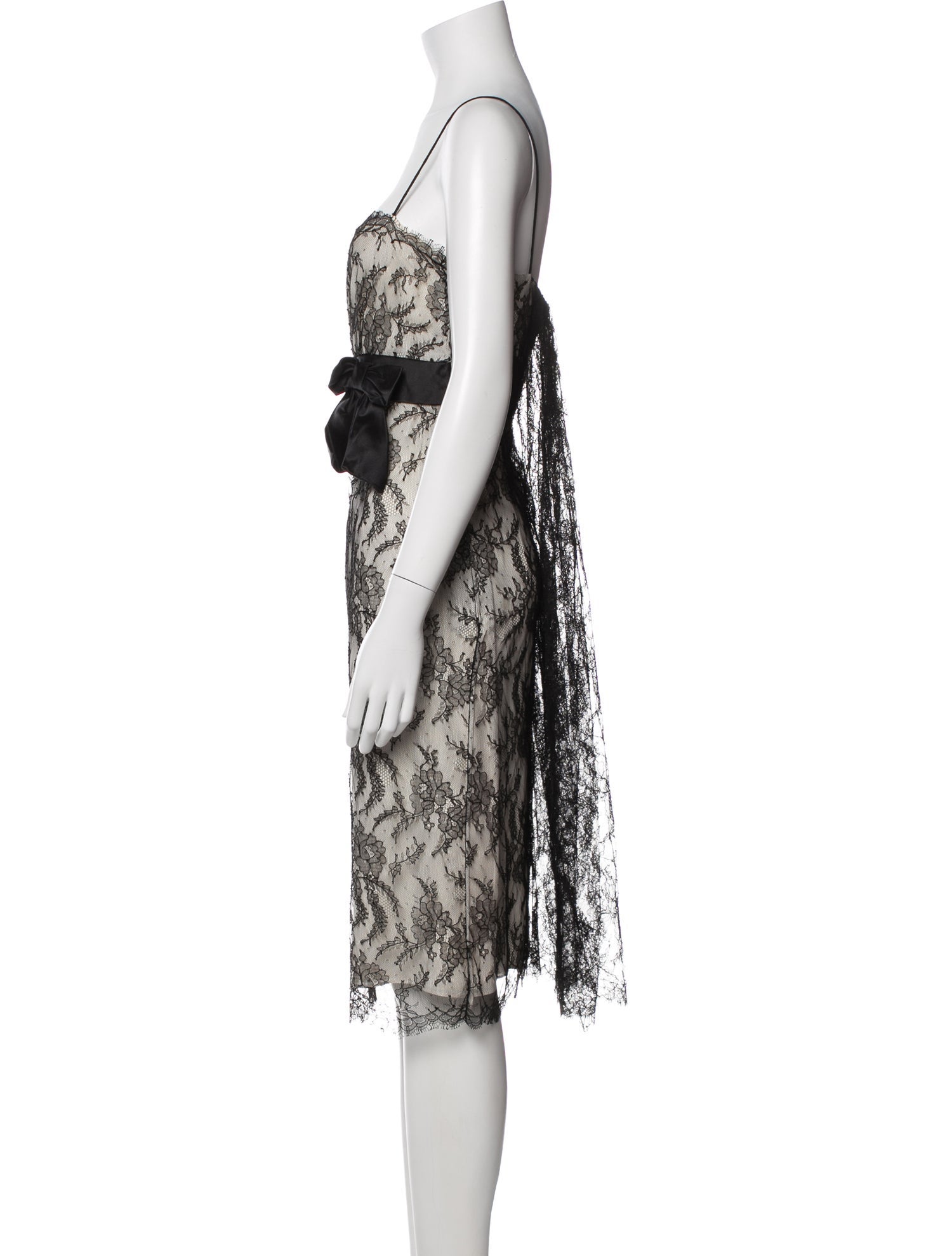 escada lace dress Designer ESCADA lace + silk dress