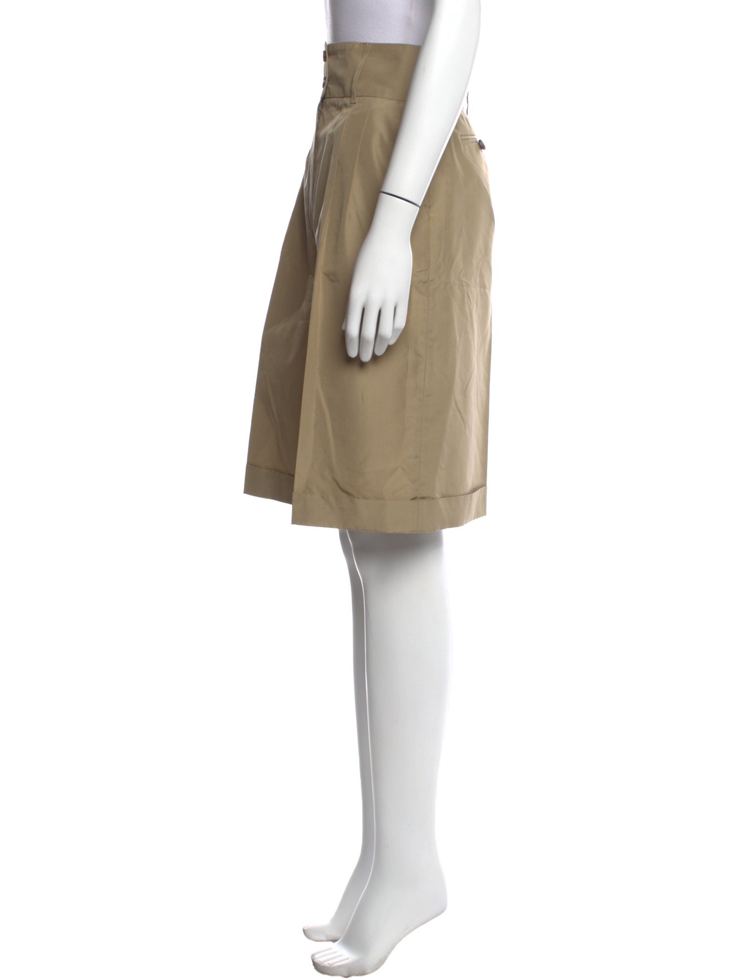 Escada Silk Knee-Length Shorts