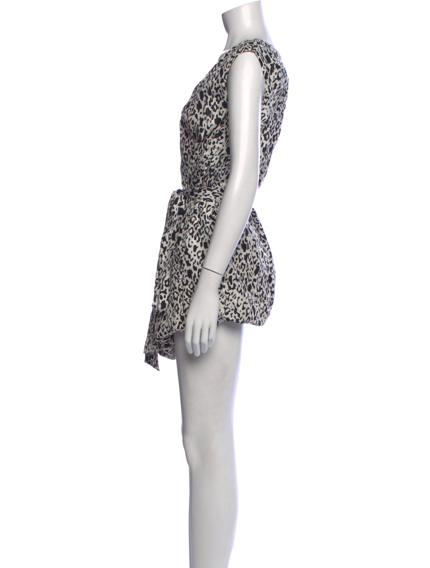 Escada Animal Print Mini Dress