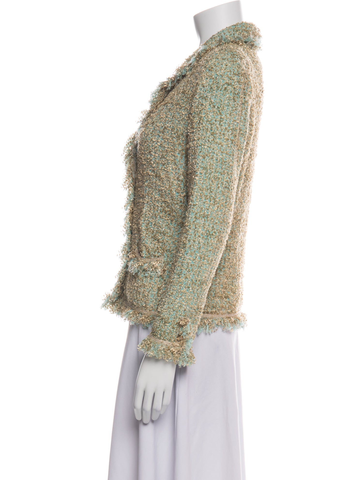 Escada Tweed Pattern Blazer