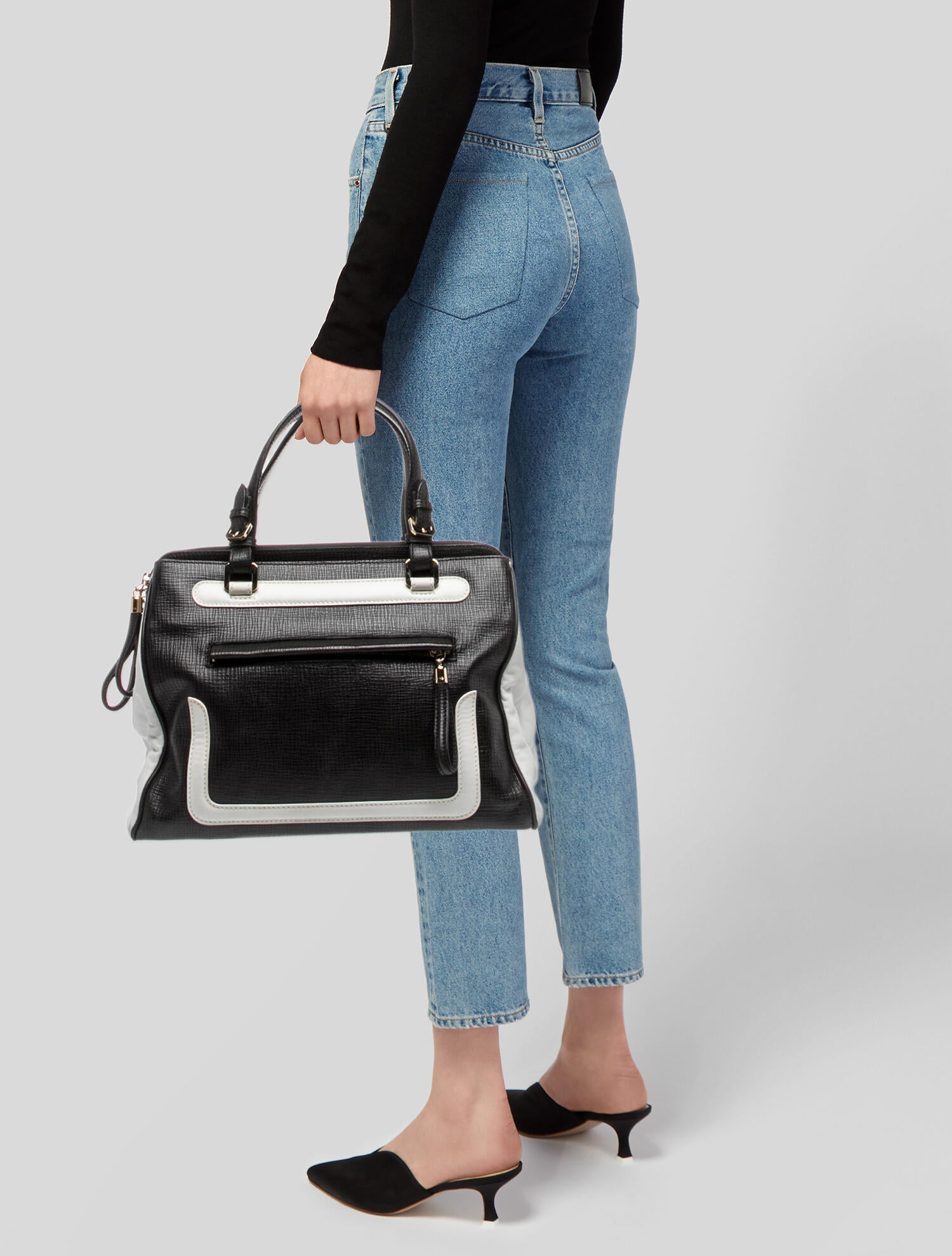 MZ Wallace Quilted Patterned Tote - Black Totes, Handbags