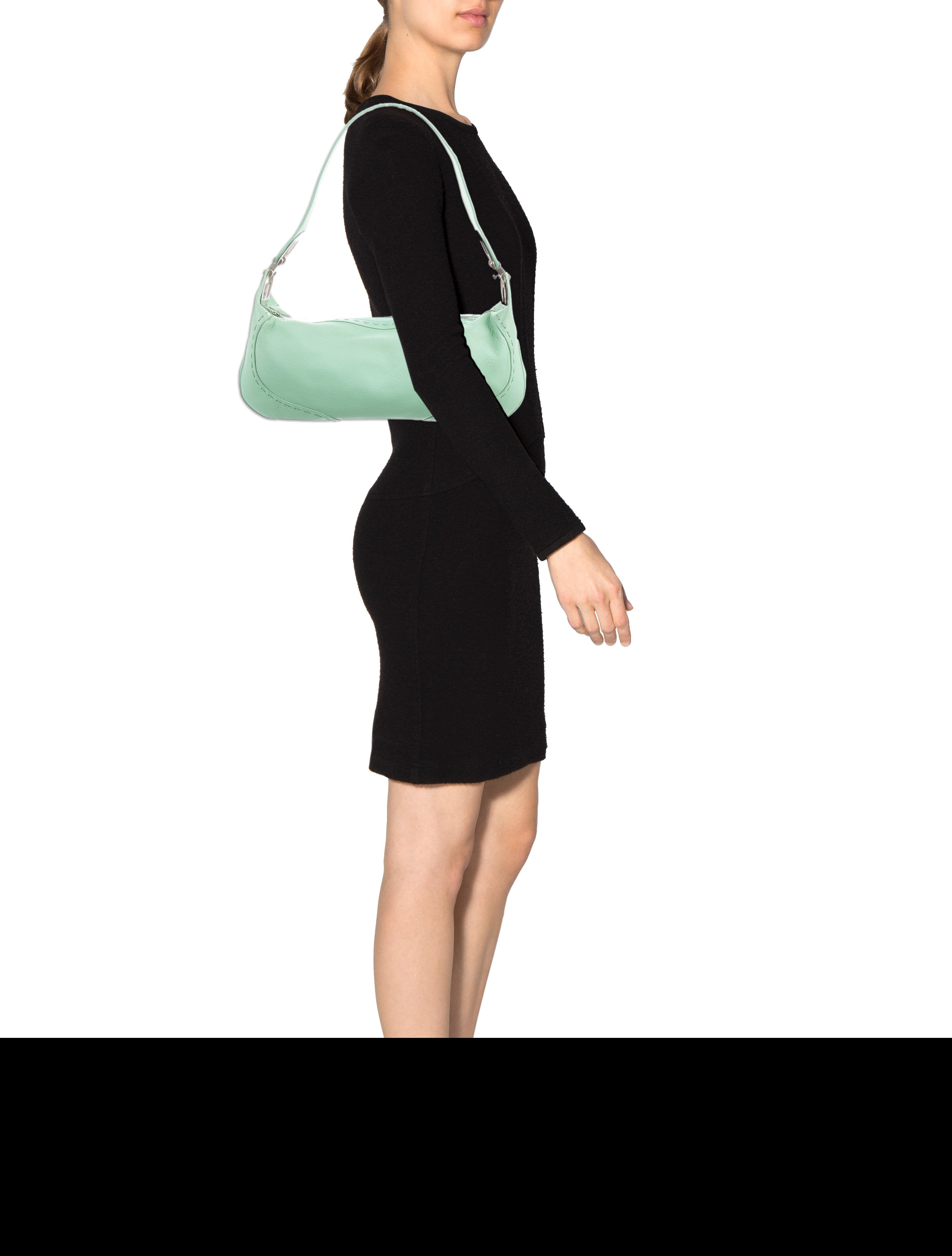 Escada Leather Shoulder Bag