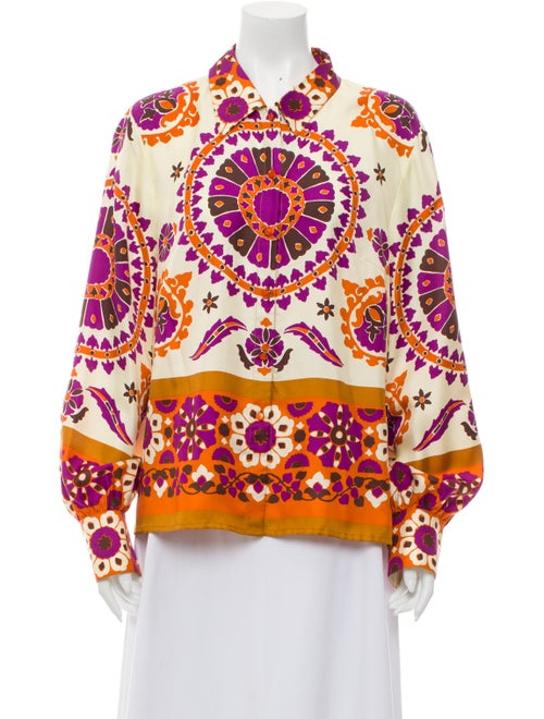 Escada Silk Printed Blouse