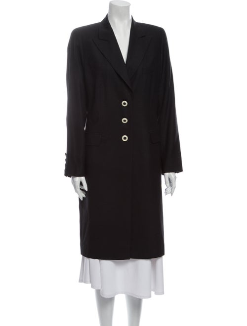 Escada Virgin Wool Coat Wool
