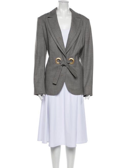 Escada Virgin Wool Blazer Wool