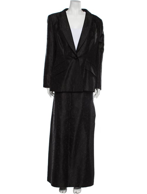 Escada Skirt Set Black