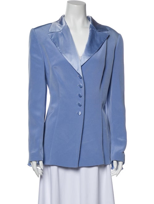 Escada Silk Blazer Blue