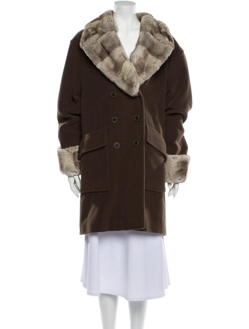 Escada Virgin Wool Coat Wool