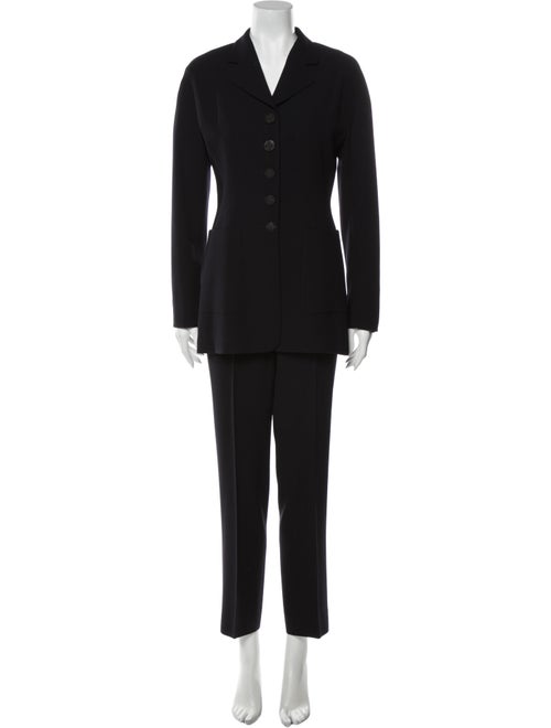 Escada Virgin Wool Pantsuit Wool