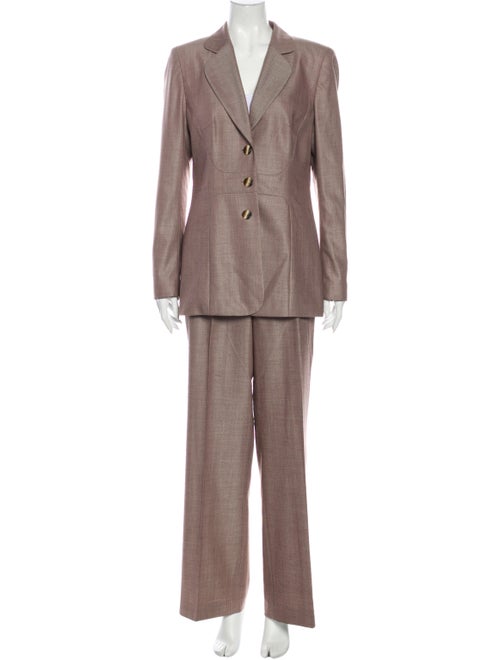 Escada Wool Pant Set Wool