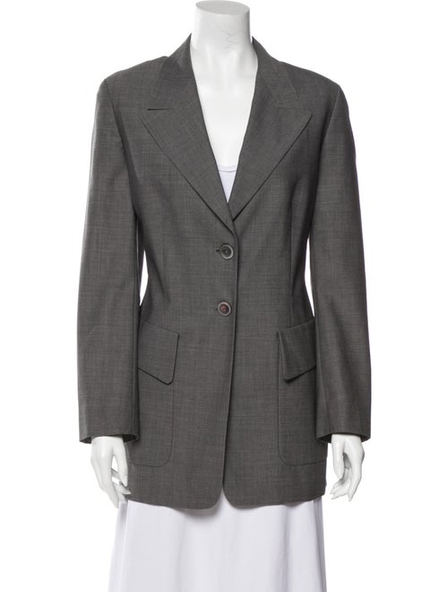 Escada Virgin Wool Blazer Wool