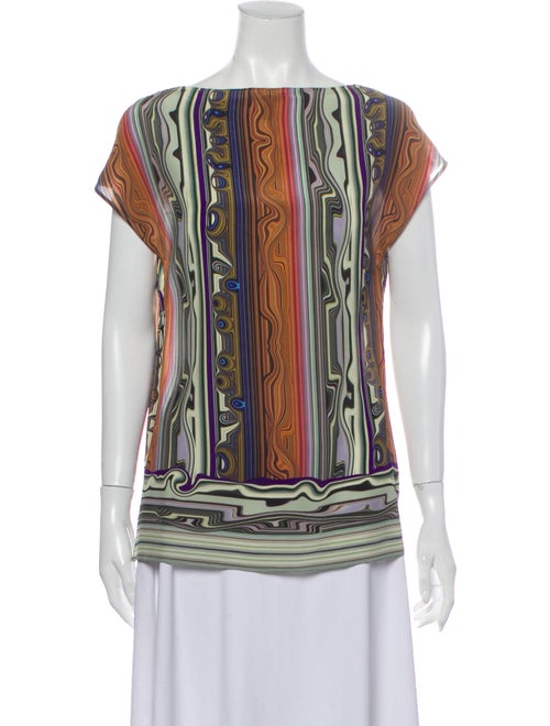 Escada Silk Printed Blouse