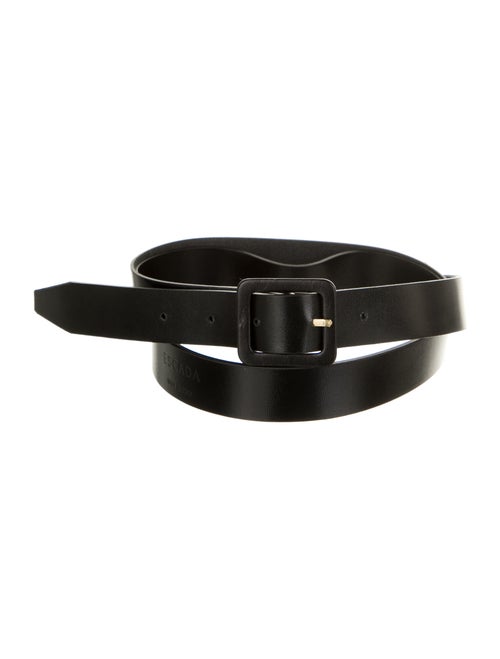 Escada Leather Hip Belt Black