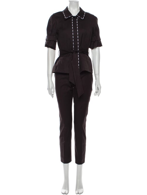 Escada Pant Set Brown