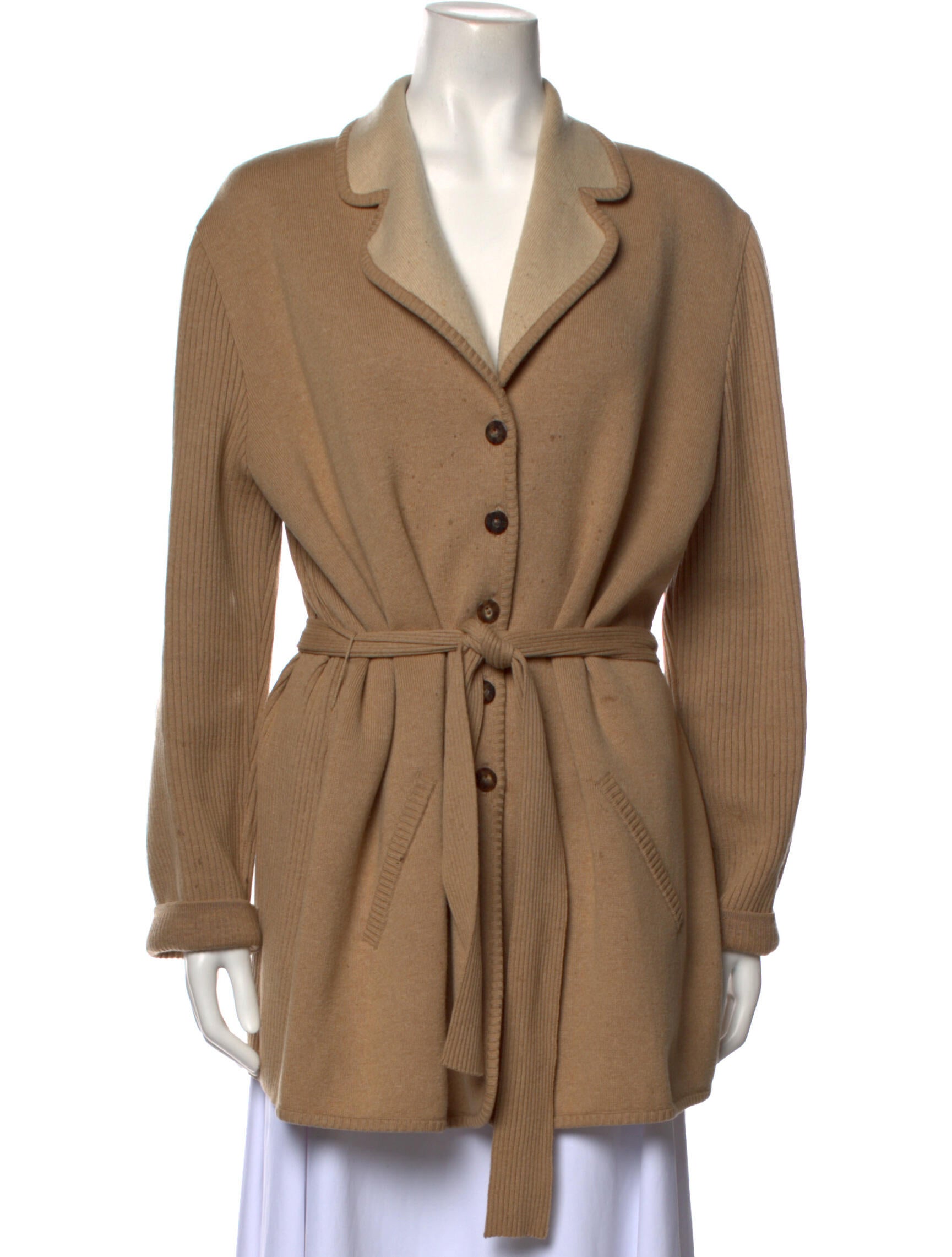 Escada Sweater Neutrals Knitwear, Clothing ESC88979 The RealReal