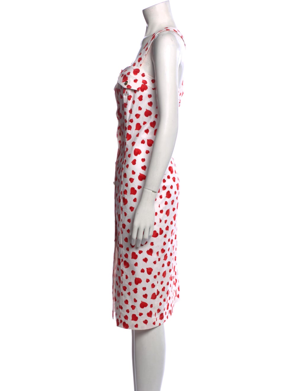 Escada Printed Midi Length Dress - image 2