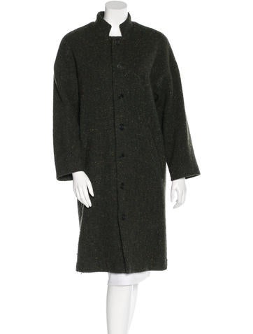 Eskandar Wool Oversize Coat