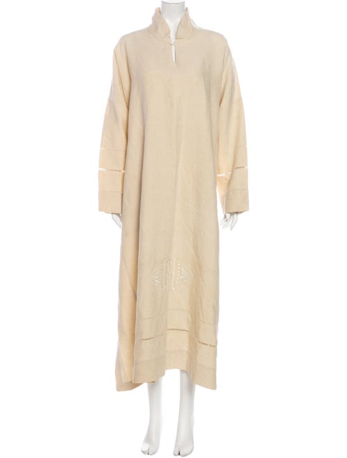 Eskandar Linen Long Dress