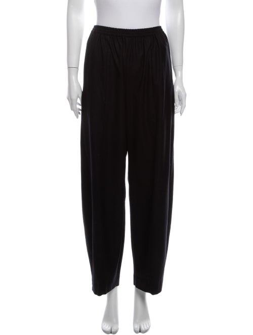 Eskandar Wide Leg Pants Black