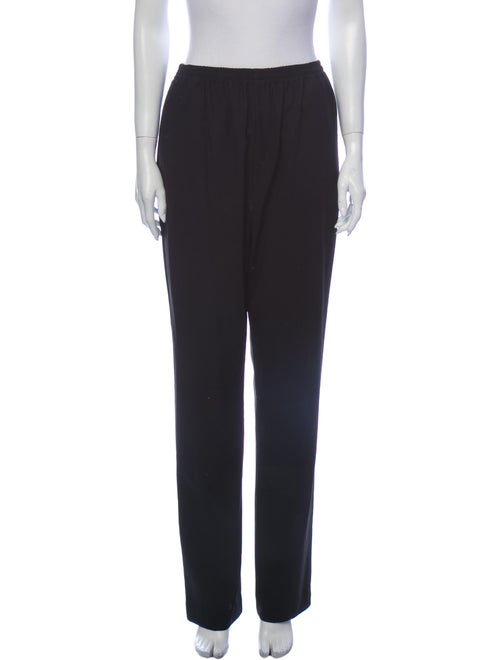 Eskandar Wool Straight Leg Pants Wool